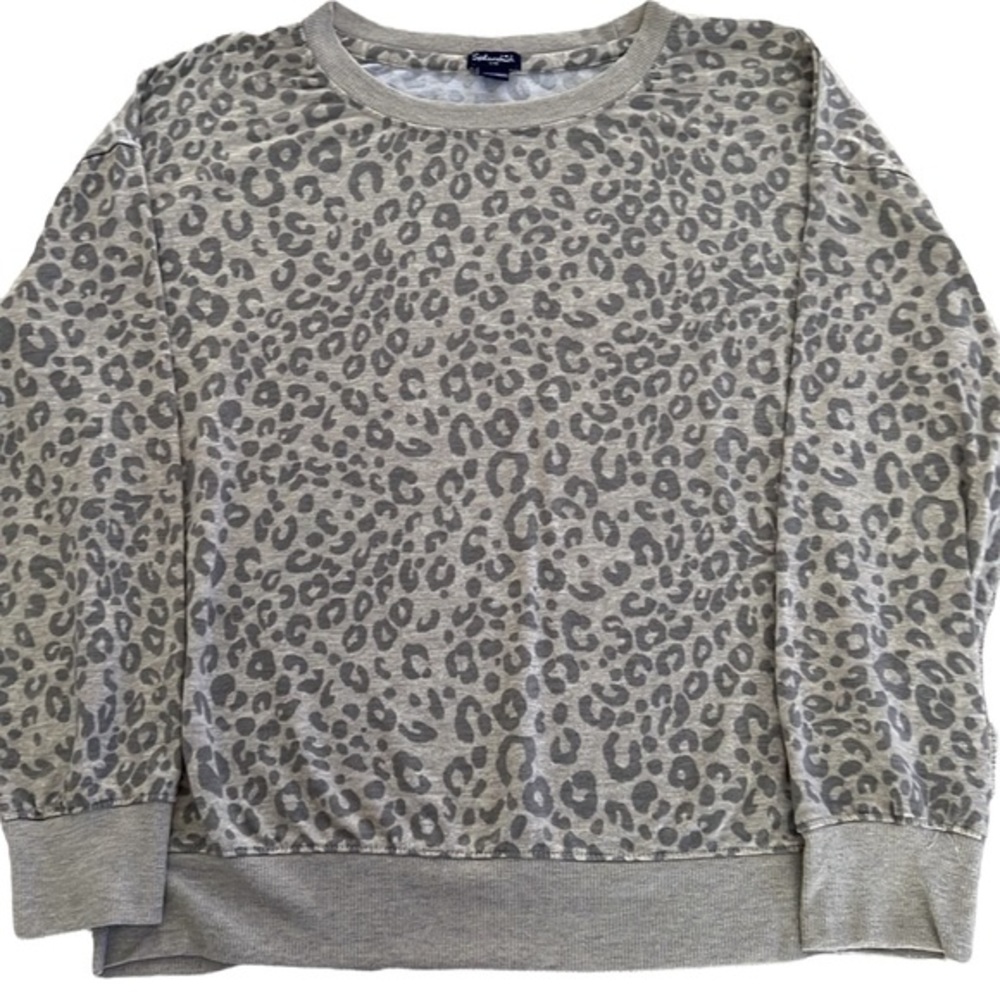 SPLENDID LEOPARD SWEATSHIRT